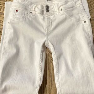 White Hudson jeans